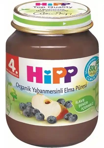 Hipp Organik Yaban Mersinli Elma Püresi Bebekler İçin Doğal ve Güvenilir Beslenme Seçeneği