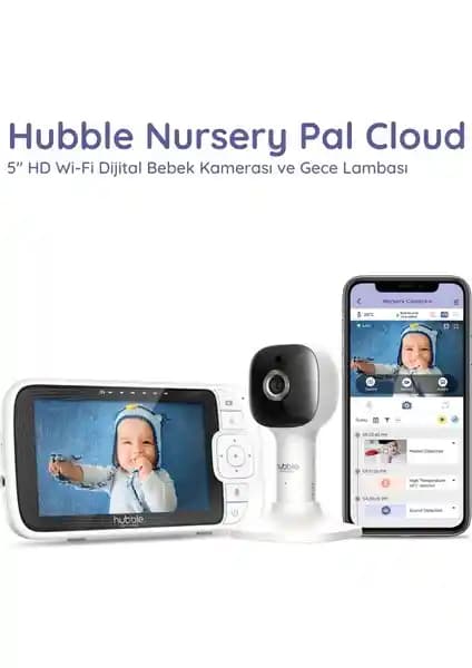 Hubble Nursery Pal Cloud 5 İnç HD Wi-Fi Bebek Kamerası ve Gece Lambası İncelemesi