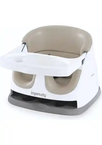 Ingenuity Baby Base Portatif Mama Sandalyesi Krem: Güvenli ve Pratik Bebek Oturma Çözümü