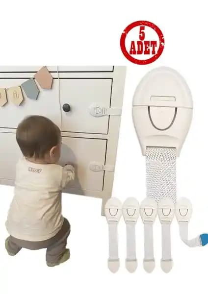 Ketbox Çocuk Bebek Çekmece Dolap Güvenlik Kilidi: Pratik ve Güvenilir Çocuk Koruma Çözümü