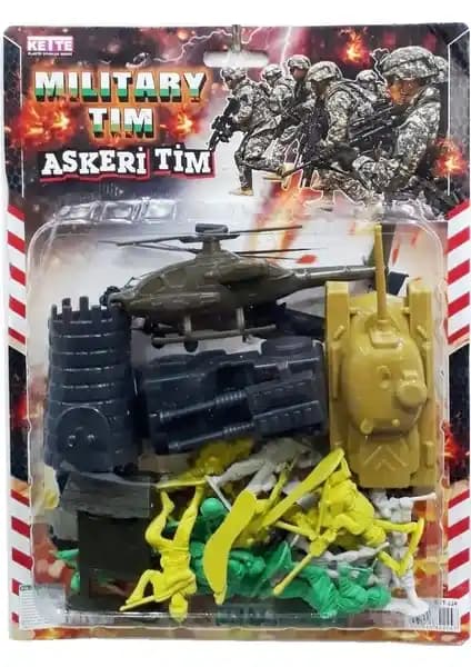 KETTE Asker Seti Erkek Çocuklar İçin Eğlenceli ve Öğretici Oyuncak Seçeneği