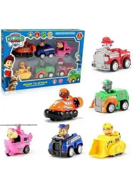 Kids Paw Patrol Pençe Devriyesi Figür Oyuncak Seti: Çocuklar İçin Eğlenceli ve Yaratıcı Oyun Deneyimi
