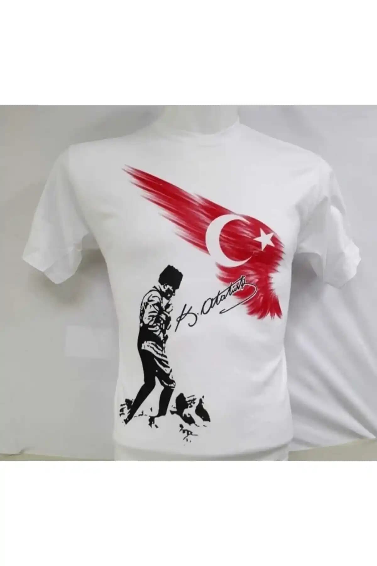 KURAFF Atatürk ve Türk Bayraklı Kısa Kollu Süper Tişört İncelemesi ve Özellikleri
