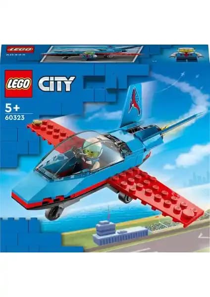 LEGO City Gösteri Uçağı 60323: Yaratıcı ve Detaylı Oyuncak Seti Çocuklar İçin