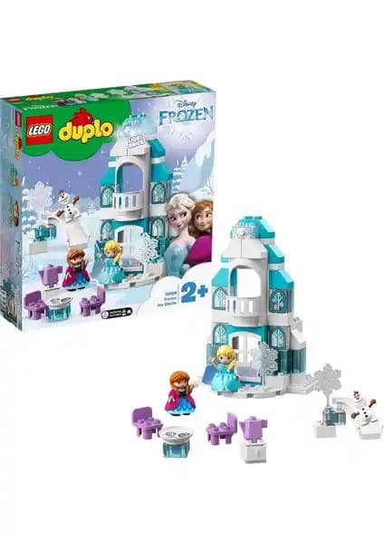 LEGO DUPLO Disney Karlar Ülkesi Buz Şatosu 10899 Çocuklar İçin Eğitici ve Eğlenceli Yapım Seti