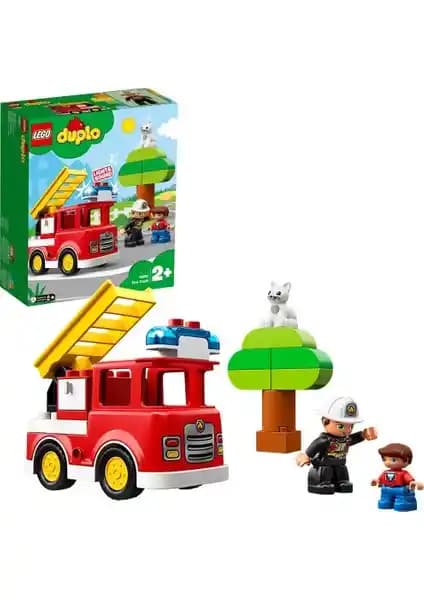 LEGO DUPLO Town 10901 İtfaiye Kamyonu: Güvenli ve Eğlenceli Çocuk Oyuncağı