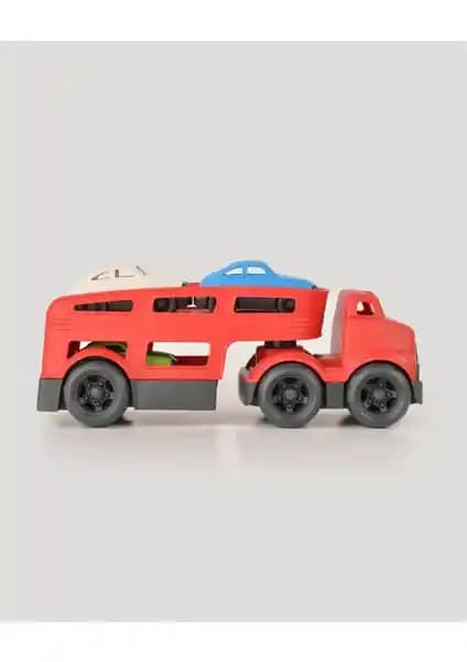 Let's Be Child Kırmızı Taşıyıcı Tır Güvenli ve Dayanıklı Çocuk Oyuncağı Ürün Özellikleri