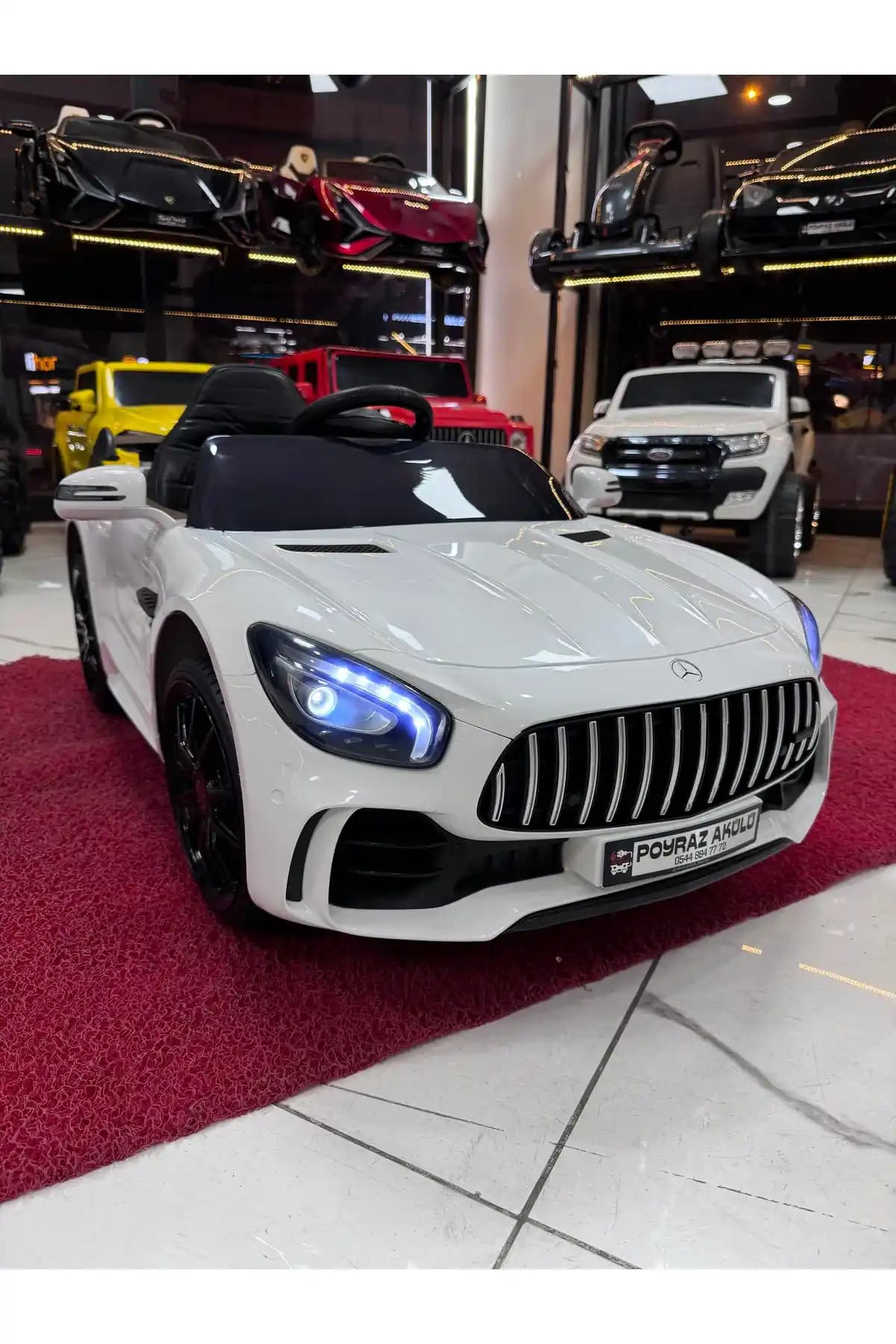 Mercedes GTR 12 Volt Akülü Çocuk Arabası Güvenli ve Eğlenceli Sürüş Deneyimi
