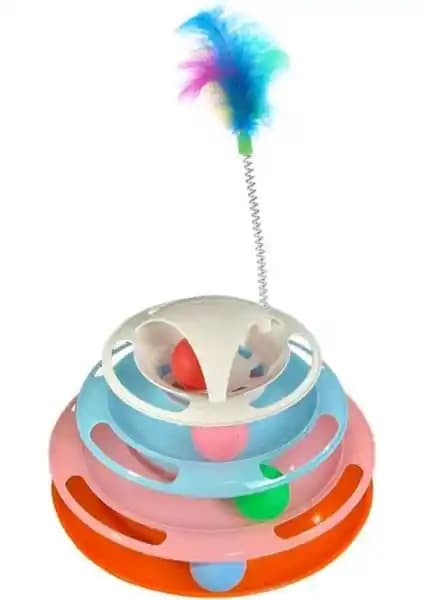 Miapet Tower Of Tracks ve PetZoom Çok Katlı Kedi Oyuncağı Karşılaştırması