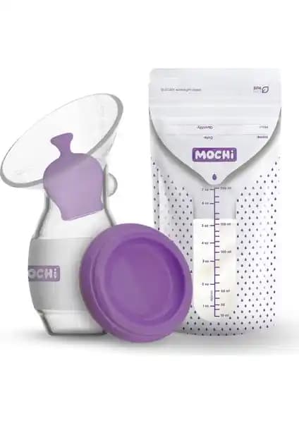 Mochi Anne DUOSAFE Zipli Model Çift Katlı Süt Saklama Poşeti Güvenli ve Pratik Kullanım