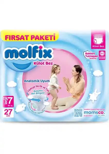 Molfix Külot Bez ve Pure Baby Organik Bambu Özlü Külot Bez Karşılaştırması