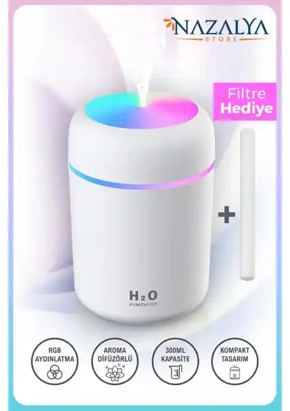 Nalya H2O 300 ml Ultrasonik Hava Nemlendirici ve Aroma Difüzörü Özellikleri ve Kullanım Rehberi