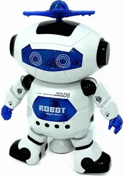 Naughty Dans Eden Işıklı Müzikli Hareketli Robot Çocuklar İçin Eğlence Dolu Bir Oyuncak