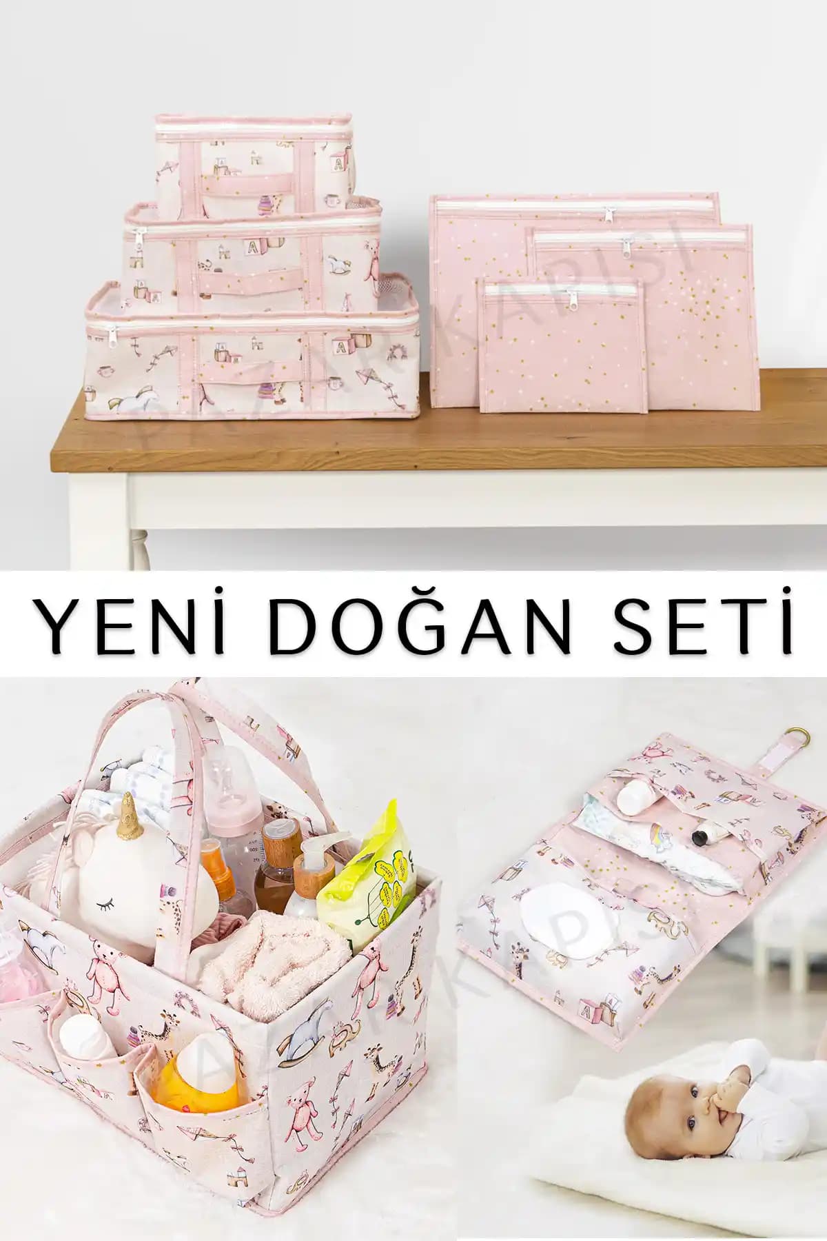 Pazar Kapısı Baby Yeni Doğan Seti ile Bebek Bakımında Düzen ve Pratiklik Sağlayın