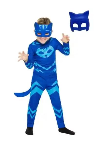 Pj Masks Temalı Çocuk Maskeli Kostüm Seti Çocuklar İçin Eğlenceli ve Dayanıklı Tasarım
