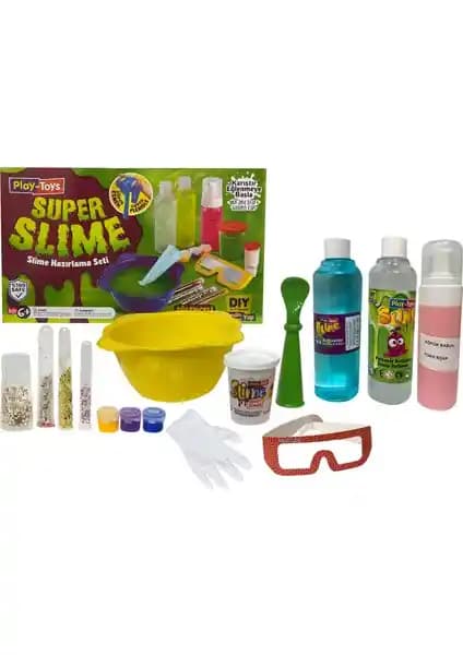 Play-Toys Süper Slime Hazırlama Seti ile Yaratıcı ve Eğlenceli Deneyimler