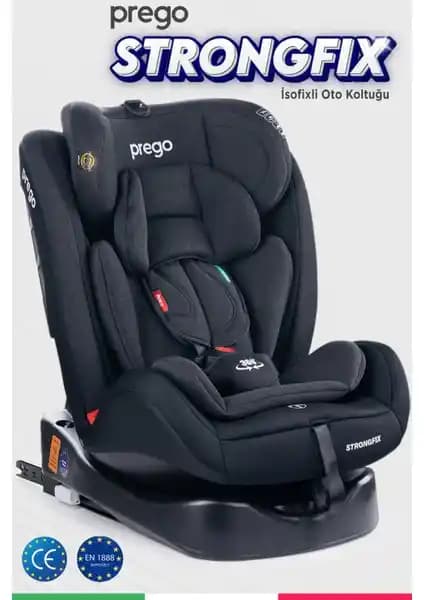 Prego 4088 Strongfix Oto Koltuğu Güvenlik ve Konforu Bir Arada Sunar