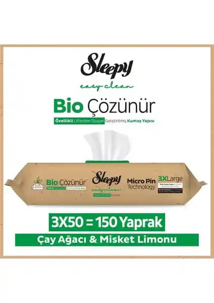 Sleepy Bio ve Sleepy Easy Clean Yüzey Temizlik Havlusu Karşılaştırması