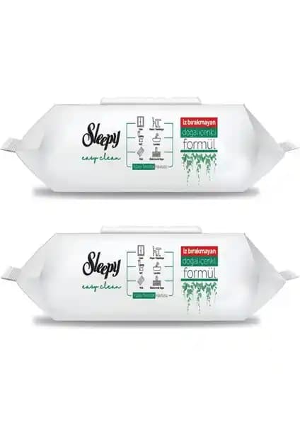 Sleepy Easy Clean 100'lü Yüzey Temizlik Havlusu ile Pratik ve Doğal Temizlik Çözümü