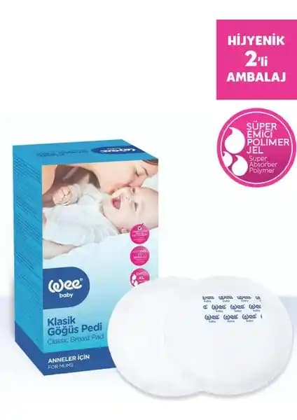 Wee Baby Klasik Göğüs Pedi: Emziren Annelerin Hijyen ve Konfor İhtiyaçlarına Çözüm