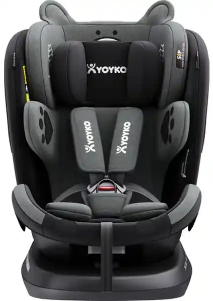 Yoyko Bear 360° Dönebilir ve Yatabilir Oto Koltuğu Güvenlik ve Konfor Sağlar
