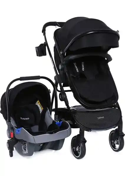 Yoyko City Seyahat Sistem Bebek Arabası 3'ü 1 Arada Hafif ve Pratik Tasarım