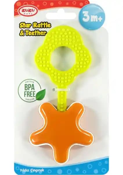 Zuzu Toys Bf Market 4130 Yılz Çıngırak Bebeklerin Gelişimi ve Eğlencesi İçin Uygun