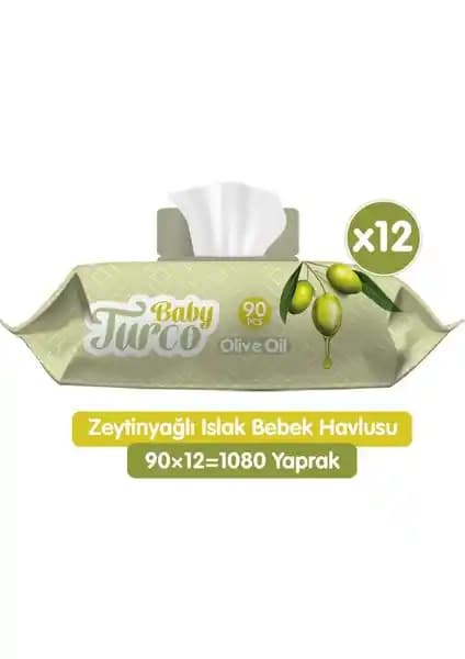 İki Bebek Islak Havlu: Baby Turco Zeytinyağlı ile Sleepy Natural Yenidoğan Karşılaştırması