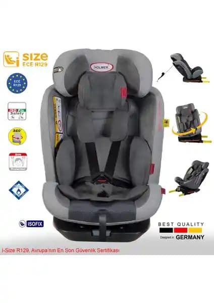 Holmer Maxi Protect Aero 3D ile Kraft Safe Spin Plus I-Size Karşılaştırması ve güvenlik