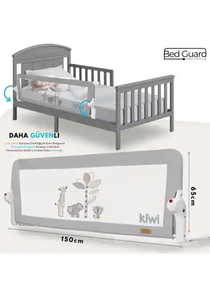 Kiwi Çocuk Yatak Koruyucu Bariyeri ile Mamma Guard 150 cm Yatak Bariyeri Karşılaştırması