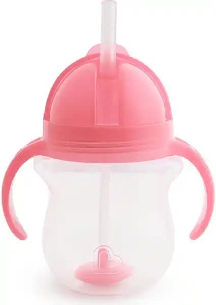 Munchkin Tıklama Kilitli Pipetli Bardak vs Philips Avent Eğitimci Damlatmaz Bardak