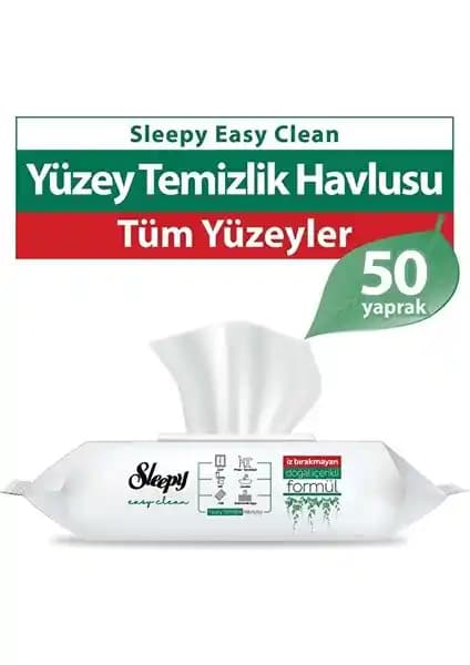 Sleepy ve Solo Yüzey Temizliği Mendilleri: Doğal İçerikler ve Temizlik Performansı