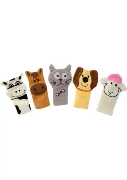 Anki Toys Çiftlik Hayvanları Parmak Kukla Seti ile Çocukların Hayal Gücünü ve El Becerilerini Geliştirin