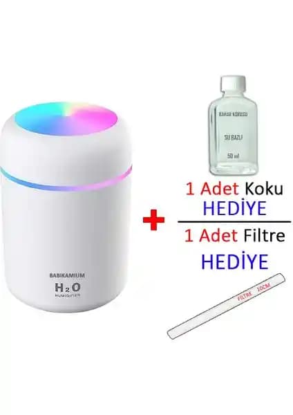 Babikamium H2O Humidifier ve Bayınr Elektronik LED Işıklı Mini Ortam Hava Nemlendirici Karşılaştırması
