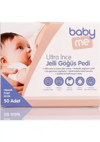 Baby Me Ultra İnce Jelli Göğüs Pedi Günlük Güvenlik ve Konfor Sağlayan Yenilikçi Çözüm