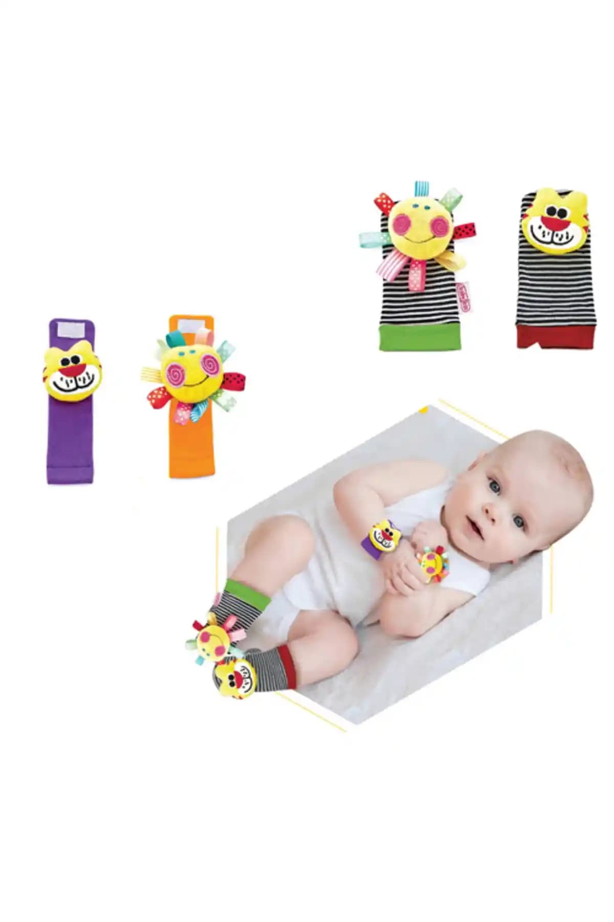 Babyjem Güneşli Çıngıraklı Çorap ve Bileklik Bebek Aksesuarı İnceleme ve Kullanıcı Yorumları