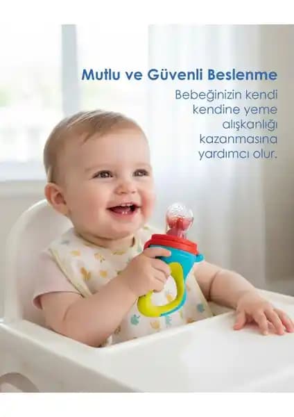 Babyjem Silikon Uçlu Meyve Sebze Emziği ile Wee Baby Meyve Süzgeci Karşılaştırması