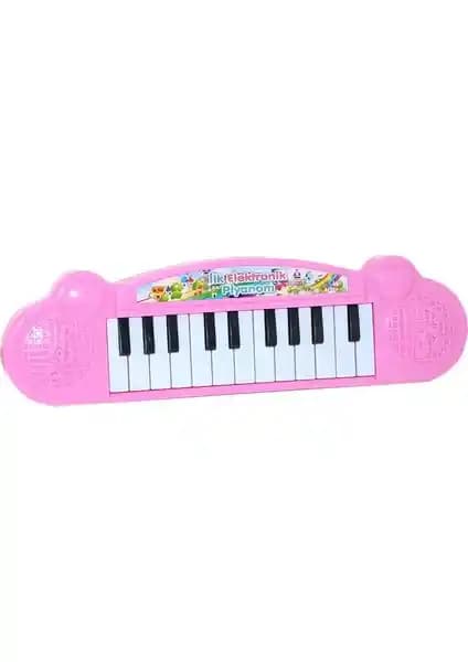 Canali Pilli Küçük Oyuncak Piyano Çocuklar İçin Eğlenceli ve Interaktif Müzik Oyuncağı