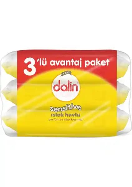Dalin Sensitive Islak Havlu: Hassas Bebek Ciltleri İçin Güvenilir Temizlik Seçeneği