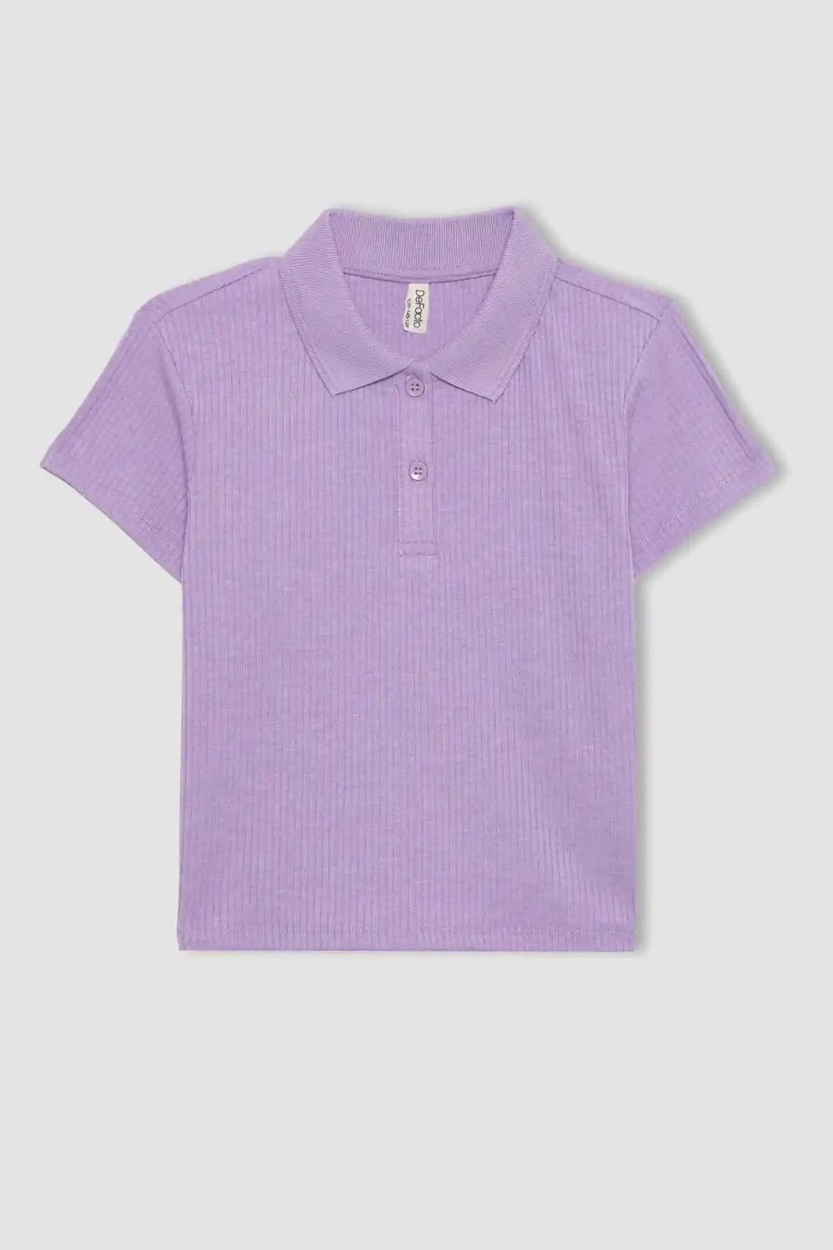 DeFacto Kız Çocuk Slim Fit Polo Tişörtü: Şık ve Rahat Yazlık Giyim Seçeneği