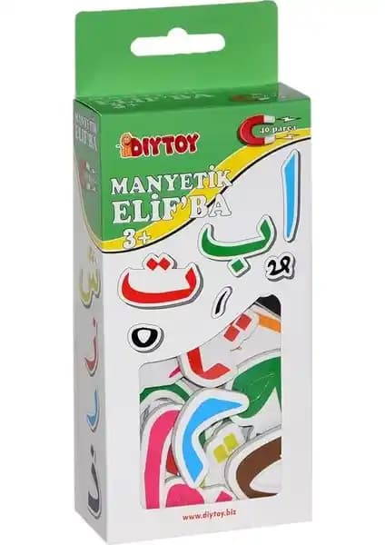 Diytoy Manyetik Elif Ba Harf Seti: Çocuklar İçin Eğlenceli ve Eğitici Öğrenme Aracı
