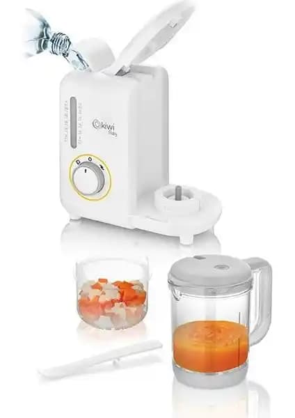 Kiwi KBABY85 Buharlı Pişirici ve Blender Bebekler İçin Sağlıklı ve Pratik Mutfak Çözümü