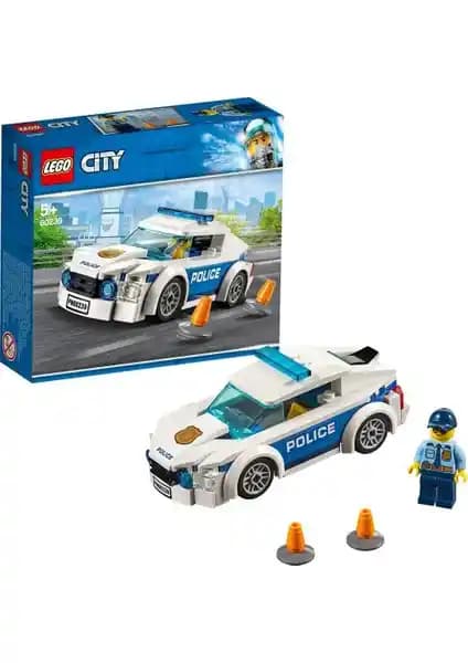 LEGO City 60239 Polis Devriye Arabası Yapım Seti Çocuklar İçin Eğitici ve Yaratıcı Oyun Deneyimi