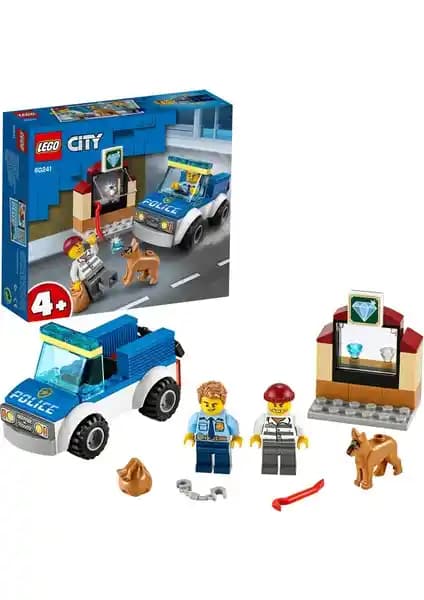 LEGO City 60241 Polis Köpeği Birimi: Çocuklar İçin Eğlenceli ve Eğitici Oyun Seti