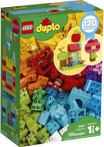 LEGO DUPLO 10887 Yaratıcı Eğlence Kutusu Çocuklar İçin Güvenli ve Geliştirici Oyun Seti