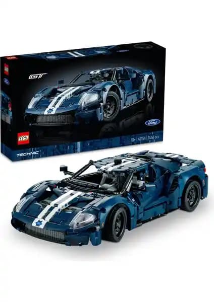 LEGO Technic 2022 Ford GT Model Yapım Seti Yetişkinler ve Koleksiyoncular İçin