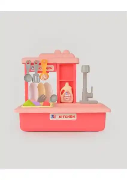 Let's Be Child Pembe İnteraktif Lavabo Seti: Güvenli ve Eğlenceli Çocuk Gelişim Oyuncağı