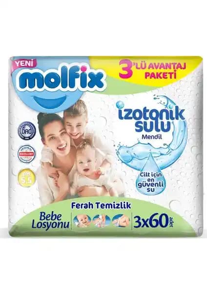 Molfix İzotonik Sulu Ferah Temizlik Islak Mendil Detaylı İnceleme ve Kullanım Avantajları
