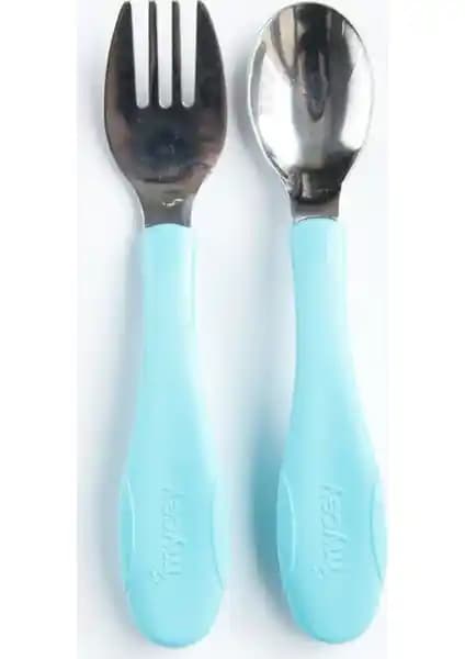 MYCey Paslanmaz Çelik Çocuk Yemek Takımı Güvenli ve Ergonomik Tasarım