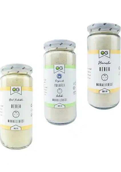 OG Natural Bebek Muhallebi Seti Organik ve Sağlıklı Ek Gıda Seçeneği